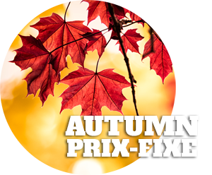 Autumn Prix Fixe